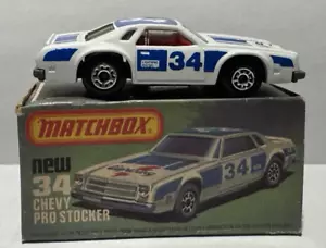 Matchbox - #34 Chevy Pro Stocker New in Box - Picture 1 of 4