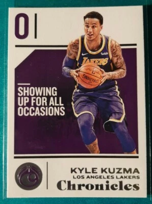 2018-19 PANINI CHRONICLES KYLE KUZMA #63 LOS ANGELES LAKERS - Image 1 of 2