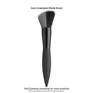 Avon Graduated Bristle Brush Great for Contouring Blush & Make-up Application - Picture 1 of 2