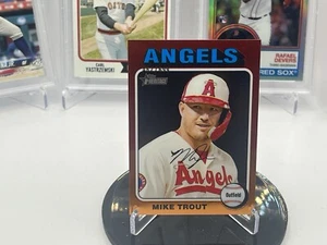 2024 Topps Heritage High Number - Mike Trout Chrome /699 - Angels - #52 - Picture 1 of 4
