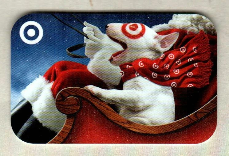 TARGET Bullseye Sleighing with Santa ( 2010 ) Gift Card ( $0 ) - Image 1 of 1