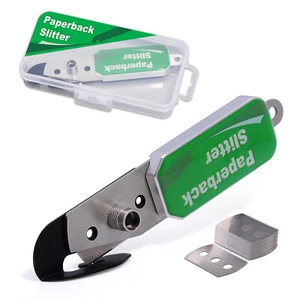 Backer Strip Cutter & 10 Non-sticky Coated Hidden Blades Car Vinyl Sticker Knife - Picture 1 of 8