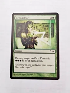 MTG Deconstruct Mirrodin 118/306 Regular Common - Some Edge Wear - See Pics - Picture 1 of 7