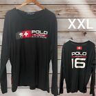 Ralph Lauren Polo Downhill Racing T-shirt idealny męski (2XL)
