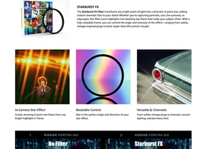 Prism Lens FX Starburst FX Filter | 77mm Circular Threaded | Creates a 4-Point S - Picture 1 of 10