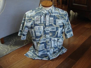 Reyn Spooner Classic Fit U.S. Military Hawaii Aloha Hemd Herren Medium Neu - Bild 1 von 8