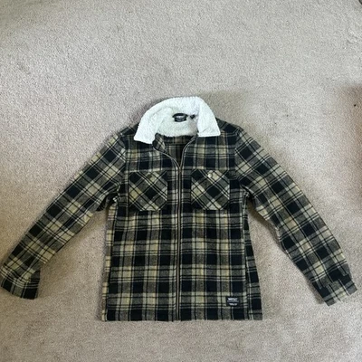 Wesc Liam Brown Plaid Unisex Shirt Jacket/ Mens Medium - Image 1 of 3