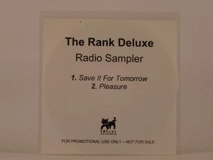 THE RANK DELUXE RADIO SAMPLER (L47) 2 Track Promo CD Single also White Sleeve FA - Picture 1 of 8
