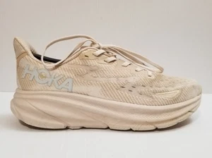 Hoka One One Para Hombres Clifton 9 1127896 SSEG Beige Zapatos para Correr Tenis Talla 8.5 D - Imagen 1 de 13
