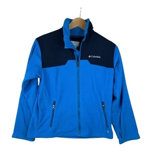 COLUMBIA Kids Interchange Bugaboo Fleece Nylon Jacket L 14/16 Blue - Picture 1 of 8