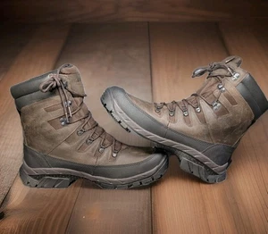 Botas Wolverine Para Hombre Talla 12M Marrón Impermeable Cuero Vibram Aislado Senderismo - Imagen 1 de 12