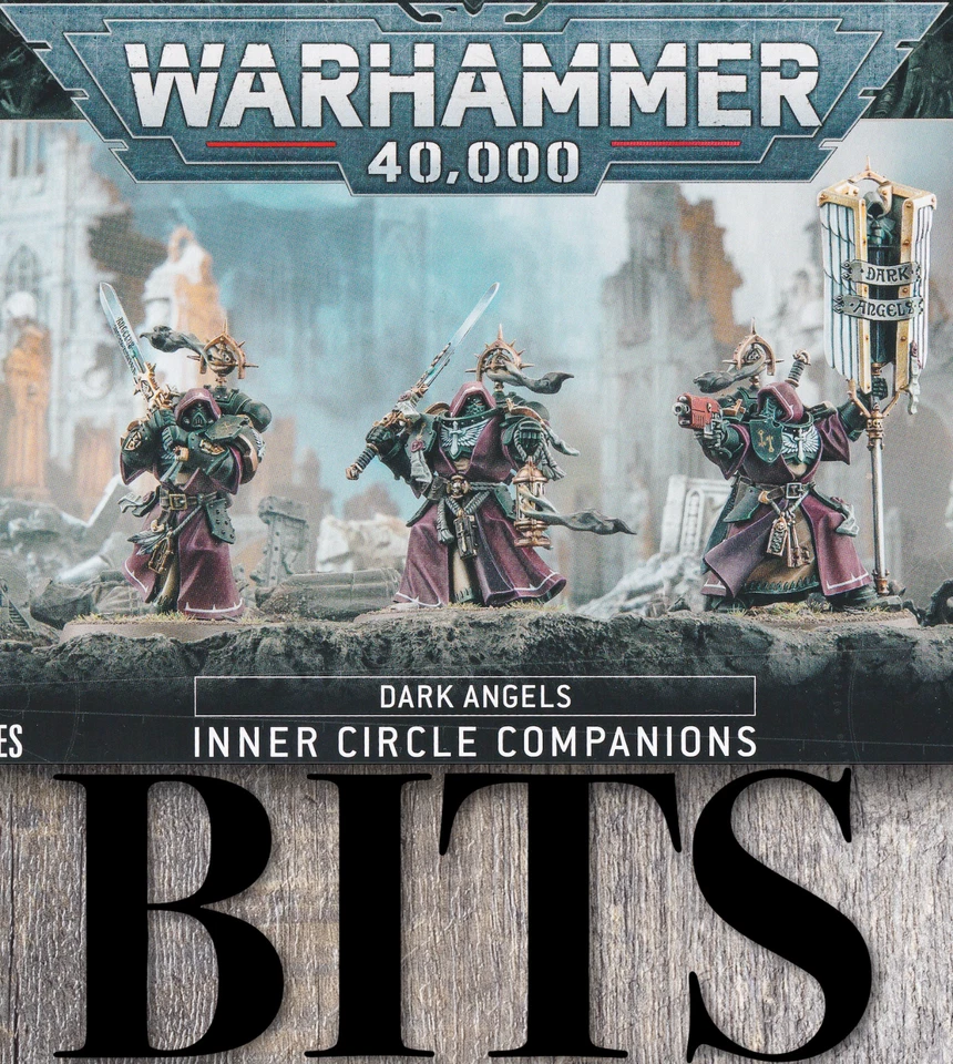 Brocas Warhammer 40K Ángeles Oscuros Marines Alamuerte CÍRCULO INTERIOR COMPAÑEROS Foto 1 de 1