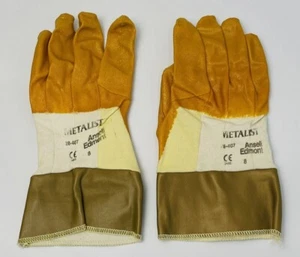 1 par de guantes de metalista Ansell 28-407 8,5 recubiertos de nitrilo palma talla 8 medianos - Imagen 1 de 2