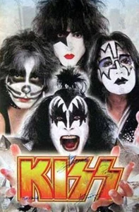 Kiss Rock Band 24x36 Poster -Paul Stanley, Gene Simmons, Ace Frehley Peter Criss - Picture 1 of 6