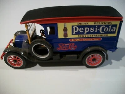 Vintage Pepsi-Cola 1920 White van Delivery Truck Pepsi Advertising  - Image 1 of 4