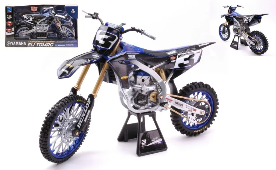 Yamaha YZ 450 F #3 Eli Tomac 1:6 Modell 49713 New Ray - Bild 1 von 1