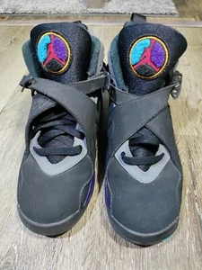 Zapatillas Air Jordan 8 Retro BG Azul Aqua Talla 6 Juvenil 2015 - Imagen 1 de 9