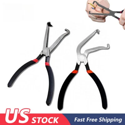 2PCS Electrical Disconnect Pliers Fuel Line Petrol Clip Pipe Pliers Repair Tools - Image 1 of 4