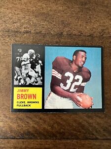 1962 Topps #28 Jim Brown EX-MT-NM HOF Cleveland Browns