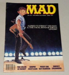 Mad Magazine April 1987 Sergio Aragones Don Martin Bruce Springsteen Cover - Picture 1 of 1