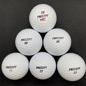 Precept Golf Balls - Lady MC10 - Lady 11- PWR Drive 33 - Laddie 00 & 22 - 6 Ball - Picture 1 of 3