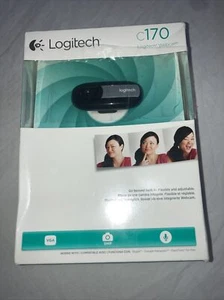 Logitech C170 Web Cam - Black Damaged Box - Picture 1 of 2