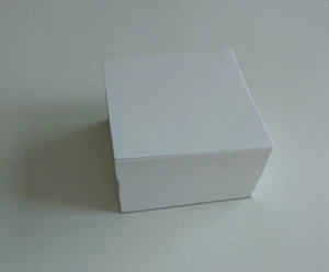 1 Cubo Suelto Hojas Blancas Jotter Block Memo Nota Recordatorio Organizador 9X9cm - Imagen 1 de 7
