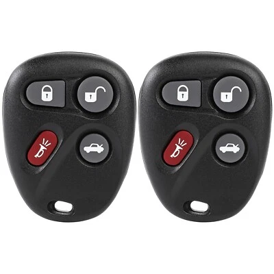 2 para Cadillac Sevilha 2001 2002 2003 2004 controle remoto de entrada sem chave Fob KOBLEAR1XT - Imagem 1 de 3