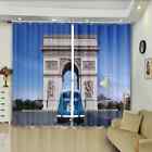 funny beauty reliefs on the arch  Printing 3D Blockout Curtains Fabric Window