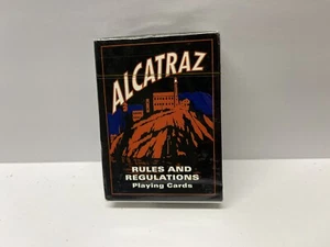 ALCATRAZ PRISON RULES AND REGULATIONS PLAYING CARDS SEALED CARDS IN CELLOPHANE - Picture 1 of 4