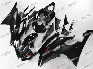 Para Yamaha YZF R6 2008-2016 Negro ABS Molde de Inyección Carrocería Carenado Kit Capucha - Imagen 1 de 10