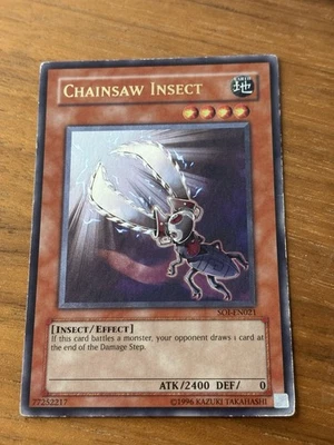 Chainsaw Insect Soi-En021 Shadow of Infinity-Unlimited Ultimate Rare Yugioh - Bild 1 von 3