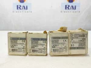 Telemecanique Ladn11 Inst. Auxiliary Contact Block 038383 (Lot of 4 Pcs) - Picture 1 of 6
