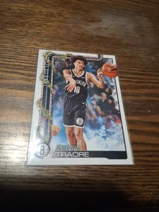 NOLAN TRAORE NETS 2025-26 TOPPS ROOKIE BASE BASKETBALL HOLIDAY - Picture 1 of 2