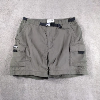 Pantalones Cortos Carga REI Mujer 8 Petite Gris Marrón Upf 50+ Cinturón Exterior Retro Foto 1 de 4