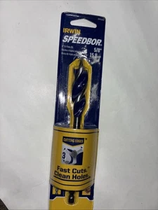Irwin 3041002 Speedbor Max Geschwindigkeit 5/8" x 6" TriFlute Bit - 1/4" Antrieb - Bild 1 von 1