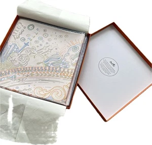 Hermes H Carré 90 Please Hold the Line con caja de etiquetas sin usar. - Imagen 1 de 7