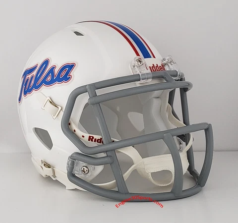 Tulsa Golden Hurricane Riddell Speed Mini Helmet Cover