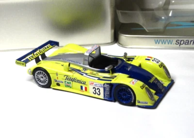 REYNARD 2KQ -VOLKSWAGEN "Telefonica"  n°33 le mans 2000 Spark 1/43 - Photo 1/3