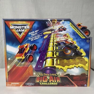 Monster Truck Jam El Toro Loco Big Air Challenge 20" Tall Playset NEW SEALED - Image 1 of 4