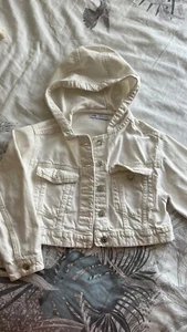 Zara Girls Classic Collection Button Up Denim Jacket Medium Wash Girls Sz 10Y - Picture 1 of 5