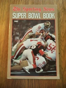 1982 SPORTING NEWS SUPER BOWL BOOK JOE MONTANA SAN FRANCISCO 49ERS VS CINCINNATI - Picture 1 of 12