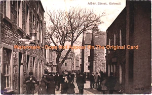 Albert Street Kirkwall Orkney Valentine's Series Postcard - Picture 1 of 3