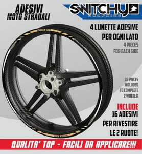Sticker Set Grafiken Fast Gold Rad Rims Triumph Daytona 675 - 675 R - Bild 1 von 1