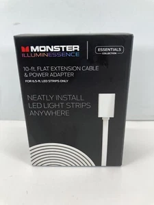 Monster Illumin essence 10ft flat Extension Cable - Picture 1 of 5