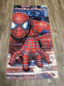Vintage Spiderman beach towel 2002