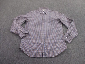Brunello Cucinelli Shirt Men 41 L Basic Fit Plaid Dress Business Preppy designer - Picture 1 of 8
