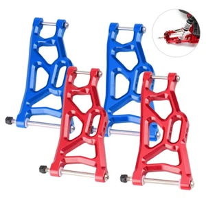 Aluminum Front & Rear Suspension A-Arms Set Tie Bar for 1/10 Traxxas Slash 2WD - Picture 1 of 15