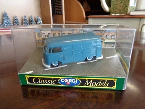 NIB 1989 VINTAGE CORGI CLASSIC MODELS D985 VOLKISWAGEN VW BUS DIECAST MINT - Picture 1 of 7