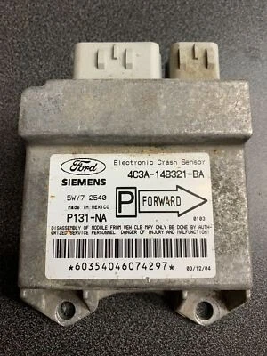 Ford F250 F350 2004 04 sensor electrónico de choque 4C3A-14B321-BA OEM F-250 F-350  Foto 1 de 3